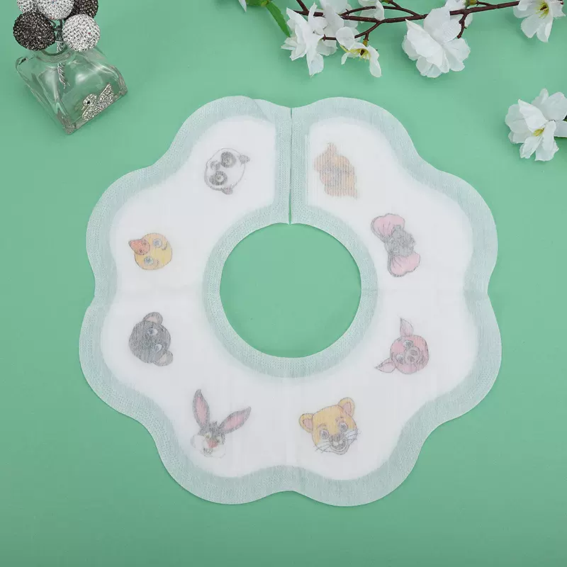 设计定制一次性围兜餐垫口水巾围嘴防溢乳垫压缩毛巾全自动设备机