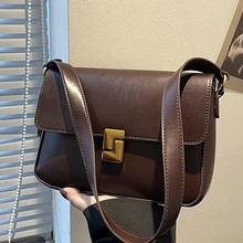 法式包包女2025新款感小众单肩复古时尚小方包腋下包斜挎百搭跨境