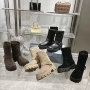 厚底春秋高跟牛仔短靴
