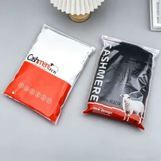 PE透明服装包装袋羊绒服饰自封包装袋 保暖衣衣物密封收纳自封袋
