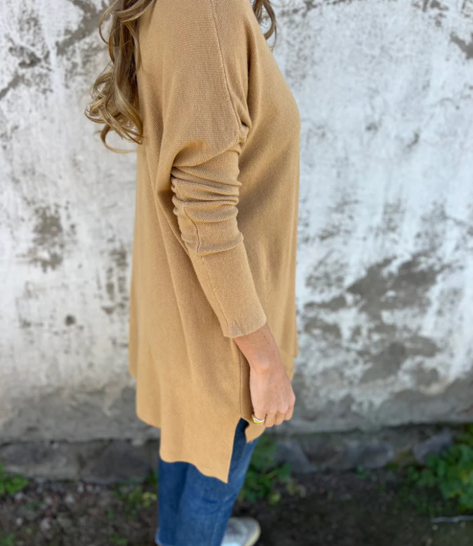 Foreign Trade European American Cross-Border Independent Site 2026 Spring And Autumn Solid Color V-Neck Knit_ecoleips.com