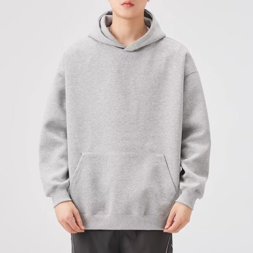 Pilot the printing workwear for autumn and winter, with hats and fleece, for employees, as work uniforms and class wear, with thick hooded sweatshirts for men