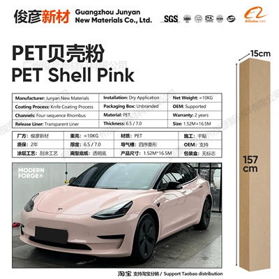 Auto Color Change Film Color-Changing Film for Full Body - pet-shell-powder-65-series152-165m