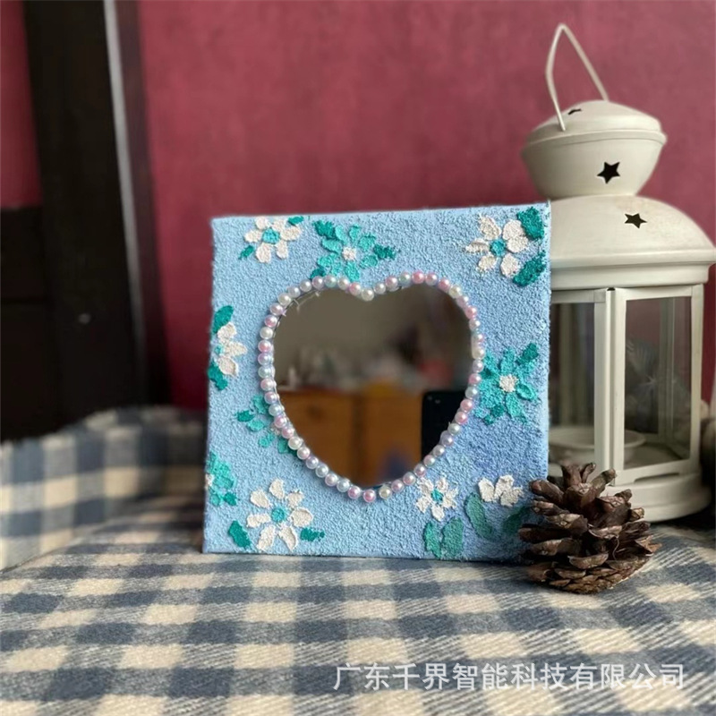 厂家定 制亚克力镜片加工 心形圆形方形各种异形镜子化妆镜镜片