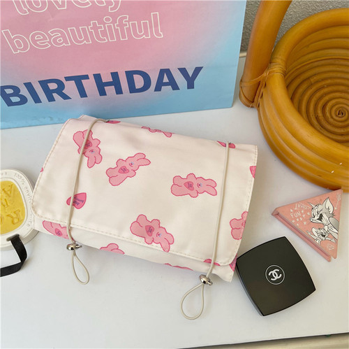Liu Yifei's same style cosmetic bag for women, portable large-capacity four-in-one detachable travel toiletries and cosmetics storage bag