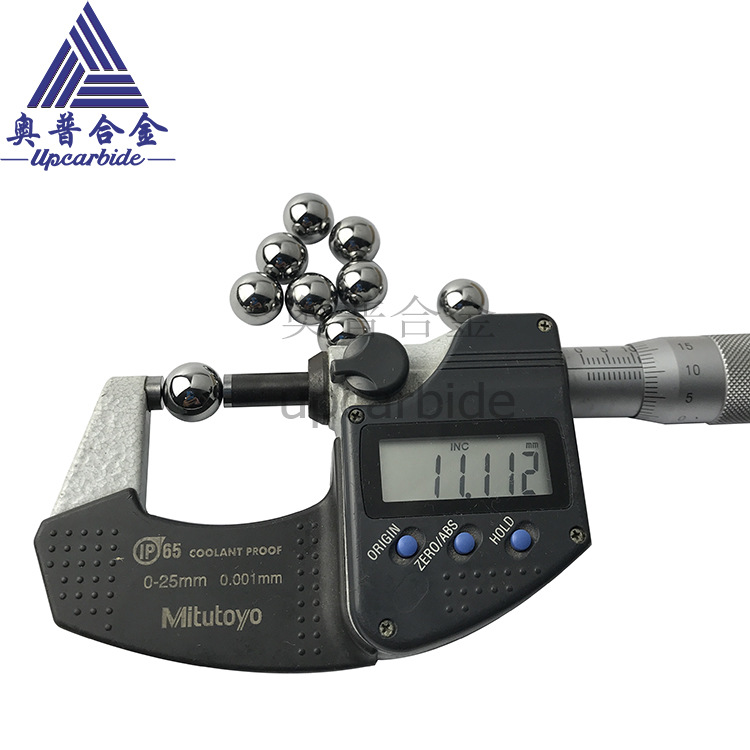 株洲YG6硬质合金球 Φ11.1125mm钨钢抛光滚珠 G24碳化钨仪表球