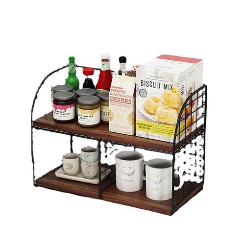 Dining table storage rack for beverages and snacks on the dining table, condiments, coffee table, water cup, tabletop storage rack for living room