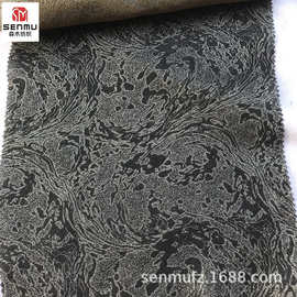 金属丝色织提花面料 凹凸精细提花布 欧美风时尚连衣裙布料批发