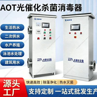 客户定制款AOT光催化设备  DN40【来图定制】紫外线消毒器