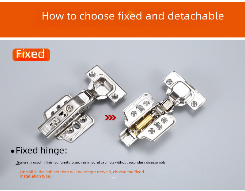 304 stainless steel hinge cabinet wardrobe door buffer hydraulic damping spring hinge furniture hardware accessories wholesale