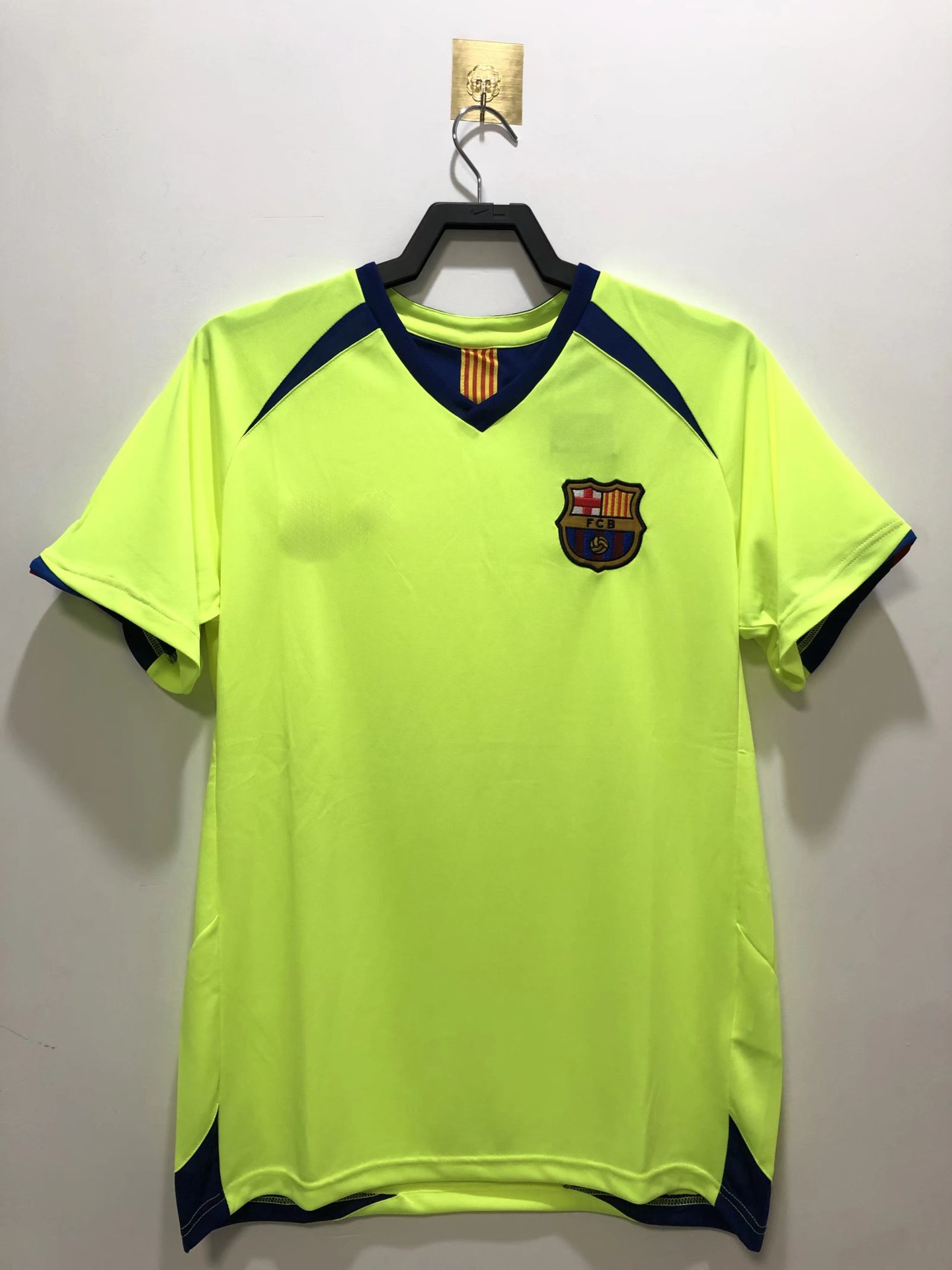 Uniforme de Fútbol Local del Barcelona Temporada 88-8912-13, Camisetas Local y Visitante 0506, Equipación de Entrenamiento Retro de Secado Rápido