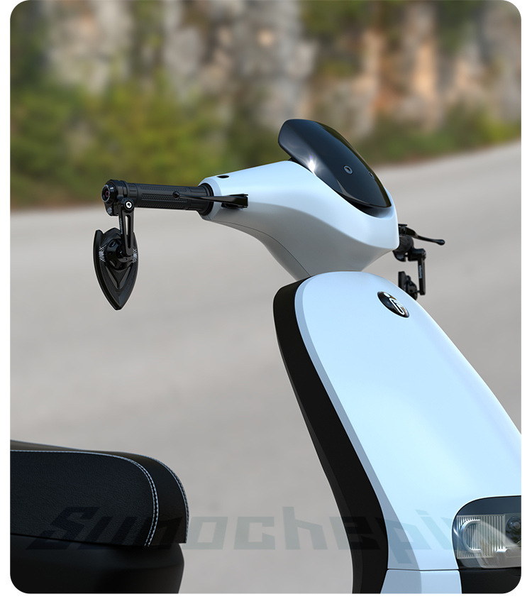 Suitable for No.9 M3 Polar Core Ae5I Reflector Calf Electric Vehicle Modified Handlebar Mirror Motorcycle Handlebar Rearview Mirror