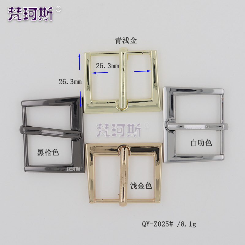 Spot ropa, equipaje, accesorios de hardware, hebilla de aguja trapezoidal, hebilla de cinturón de aleación de zinc, hebilla de aguja, hebilla de zapato de metal, hebilla de ajuste de correa de hombro image 11