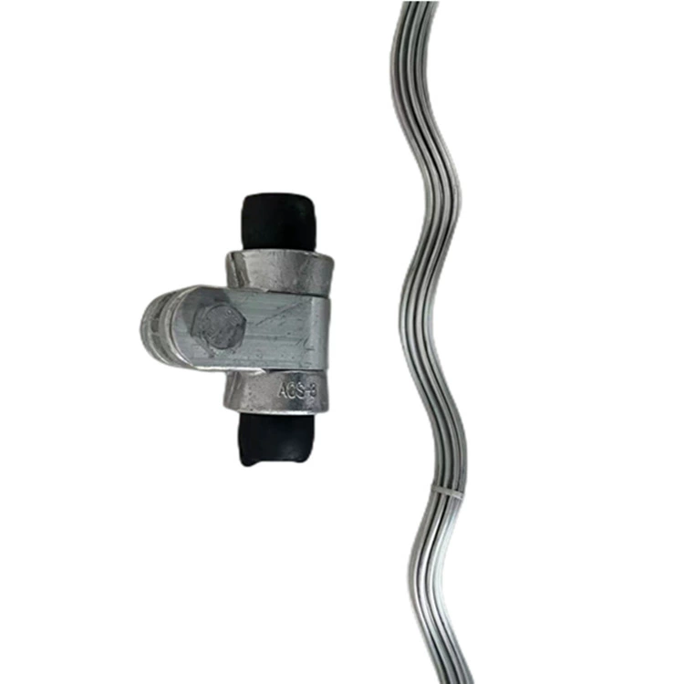 Henglixing Оптоэлектроника Предварительно скрученный электротехнический золотой оптический кабель Подвесной кабельный зажим Подвесная головка и предварительно скрученный провод