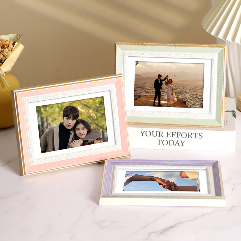 Photo Frame Display Stand Wall Hanging 5 6 Empty Frame Graduation Photo Frame Wholesale 18 7inch Picture Frame A4 High-End Decoration