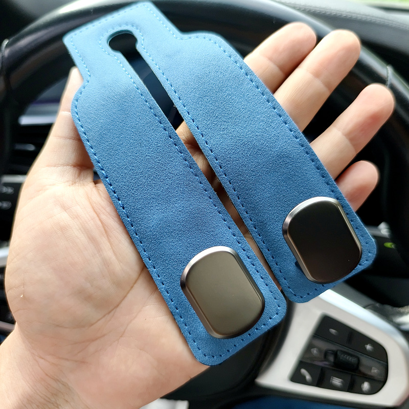 车内挂钩汽车座椅背挂钩翻毛皮车载挂钩后排收纳置物金属双头挂钩