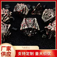 Flying Dragon твердые металлические кости стерео DND Dungeons & RPG ролевая игра настольная игра в кости Фабрика поставок