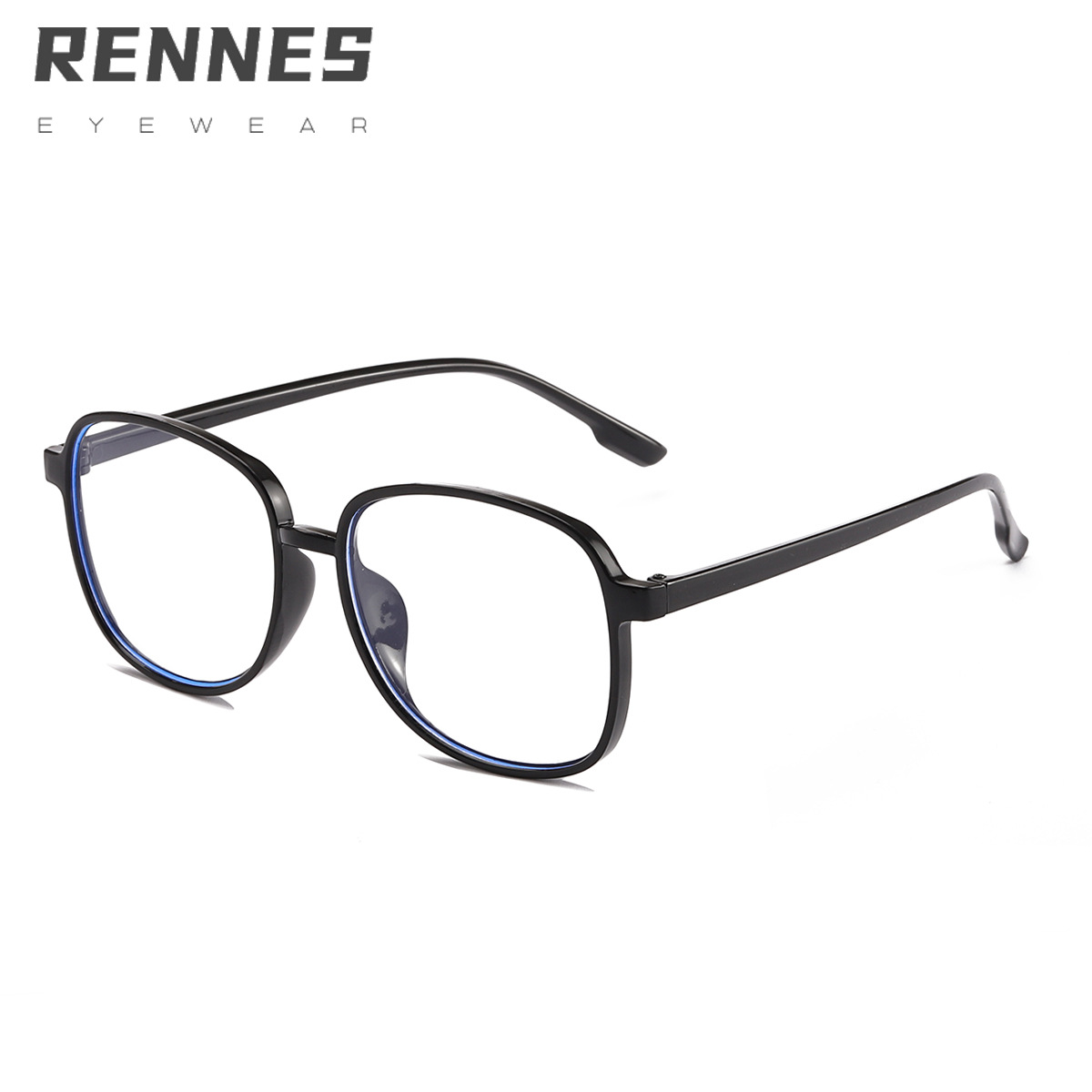 2021 nuevo anti-azul claro teléfono móvil gafas de ordenador gafas lisas sin grado hombres y mujeres anti-radiación gafas 97064