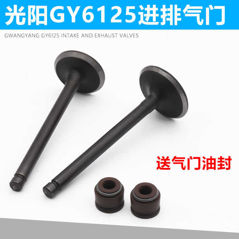 Pedal Booster motocicleta viejo haomai 125 válvula Guangyang 125 GY6 125 150 válvula de admisión Accesorios Al Por Mayor
