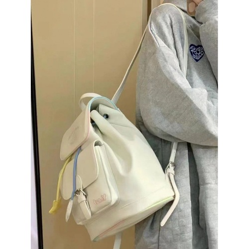 Niche Design Autumn/Winter Travel Bag Student School Large Capacity Dual Shoulder Bag Super Cute and Charming Backpack for Girls