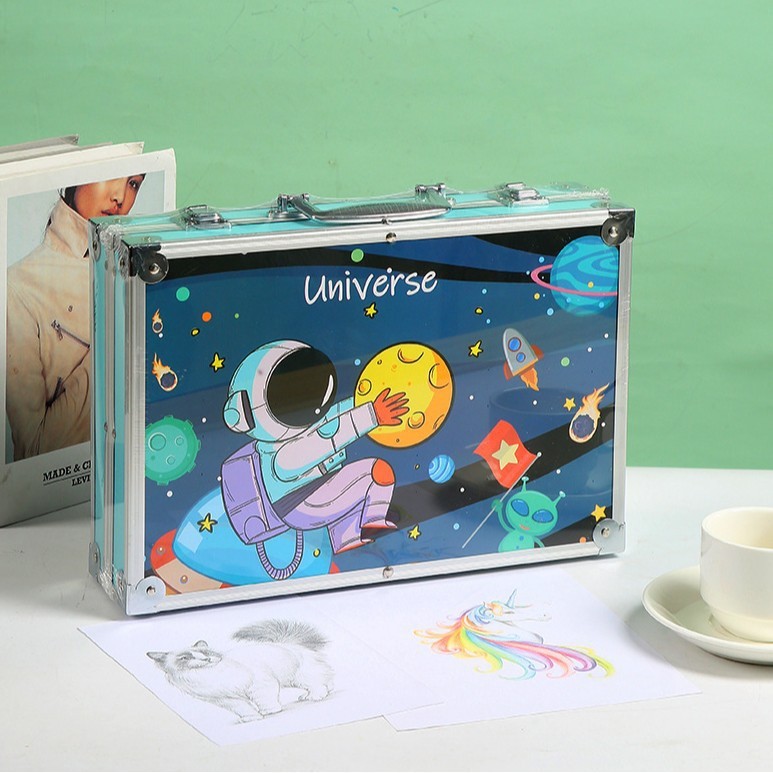 ブラシセットギフトボックス学生アート絵画文具用品子供用水彩ペンクレヨンメーカー卸売の完全なセット|undefined