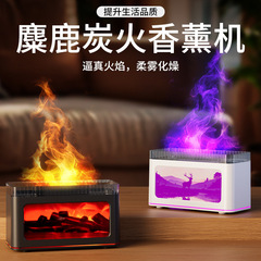 跨境新款香薰机加湿器usb静音卧室桌面空气家用大雾型补水香薰机
