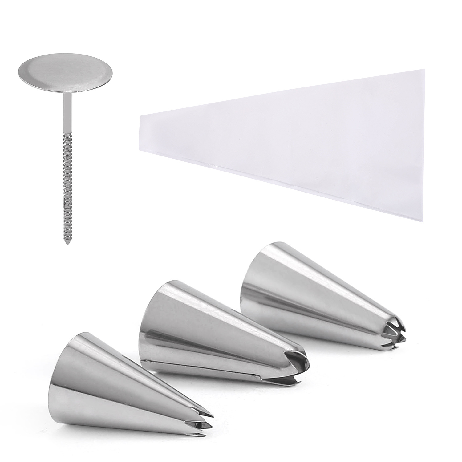 Stainless steel frosting tip set, frosting tools, small frosting tip, DIY baking frosting tools Amazon