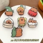 长尾燕尾亚克力办公pp夹