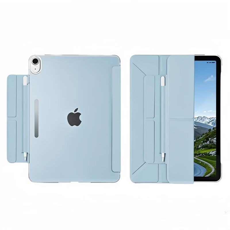 iPad Air456 内蔵ペンケースバックル保護カバー ipad10/11 曲げ防止タブレット Y 折りたたみ保護ケースに適しています。|undefined
