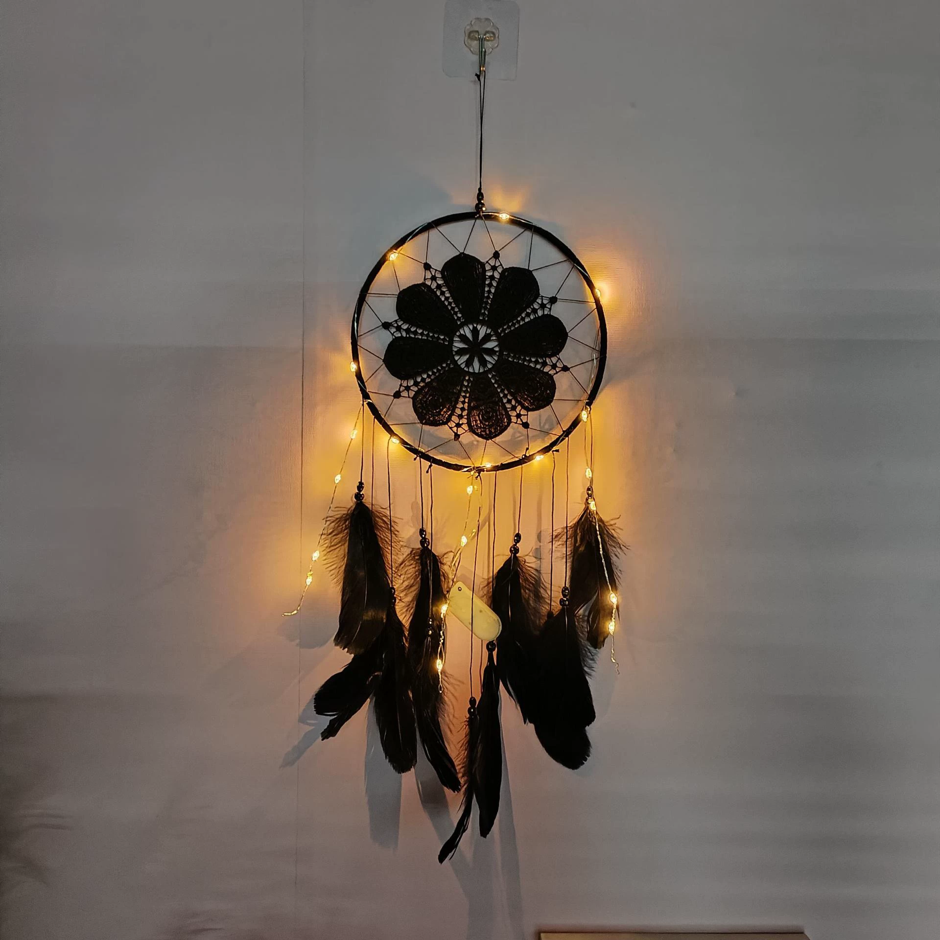 Ms6013 ins 6013 INS Goose Flower D drifting dream catcher дом перо подвесной творческий ремесло ловушка сновидений