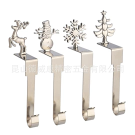 钥匙扣及钥匙扣配件;衣钩/挂钩;圣诞装饰品