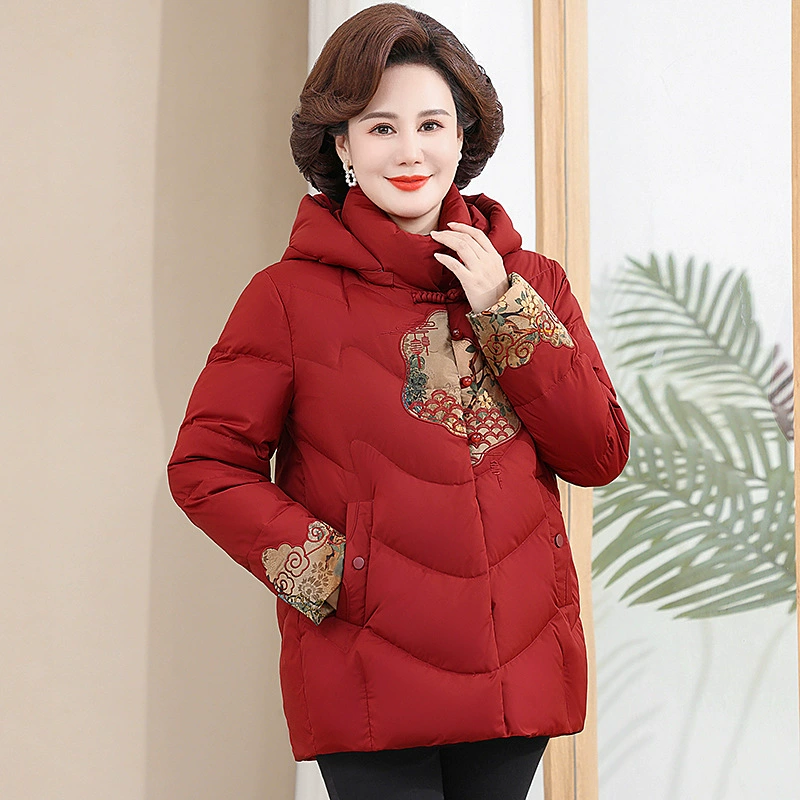 Мама Зимний пуховик 2024 новая зима