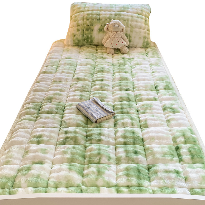 90x190cm dormitorio de estudiantes colchón de veludo colchón de cama individual colchón de calentamiento colchón