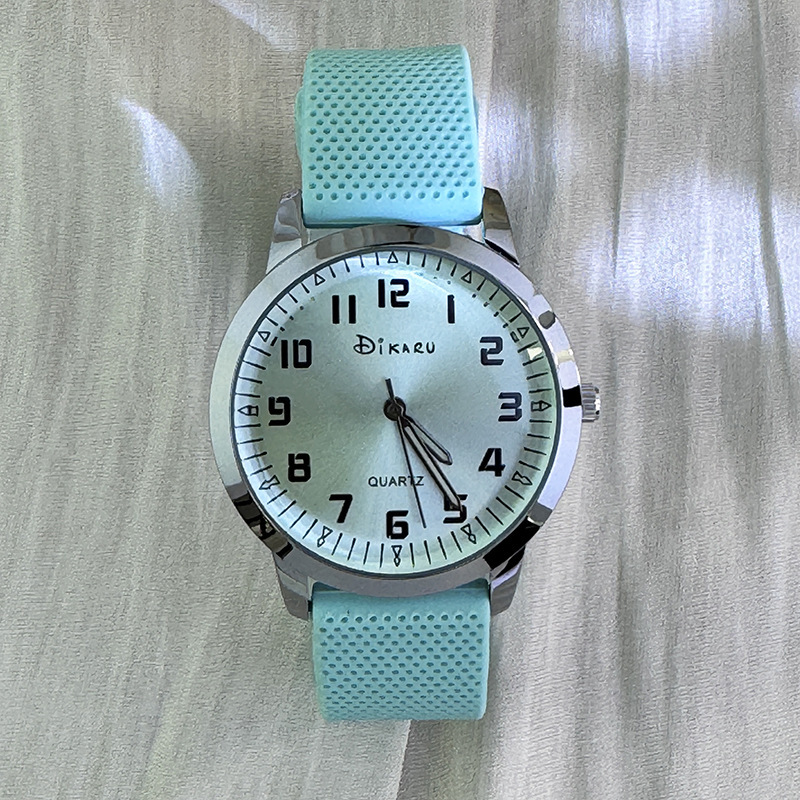 Special Watch for Civil Service Exams, Men's and Women's Models, Silent Waterproof Quartz Watch for Junior High and High School Students' Exam Times Special Watch for Civil Service Exams, Men's and Women's Models, Silent Waterproof Quartz Watch for Junior High and High School Students' Exam Times