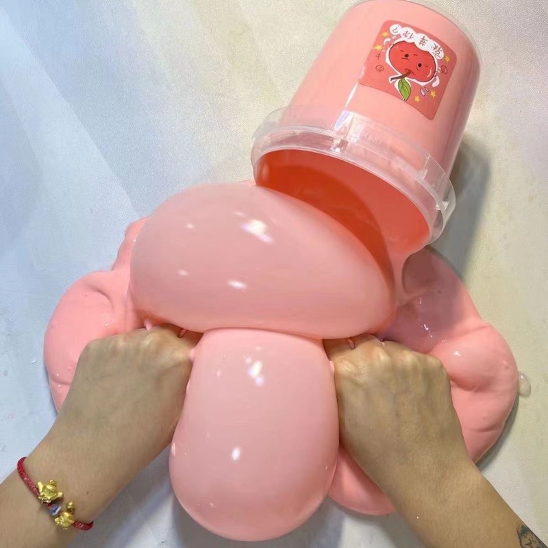 ネットセレブ本物のスライム発泡接着剤ガールハートカラー泥特大格安子供用減圧おもちゃメーカー直送|undefined
