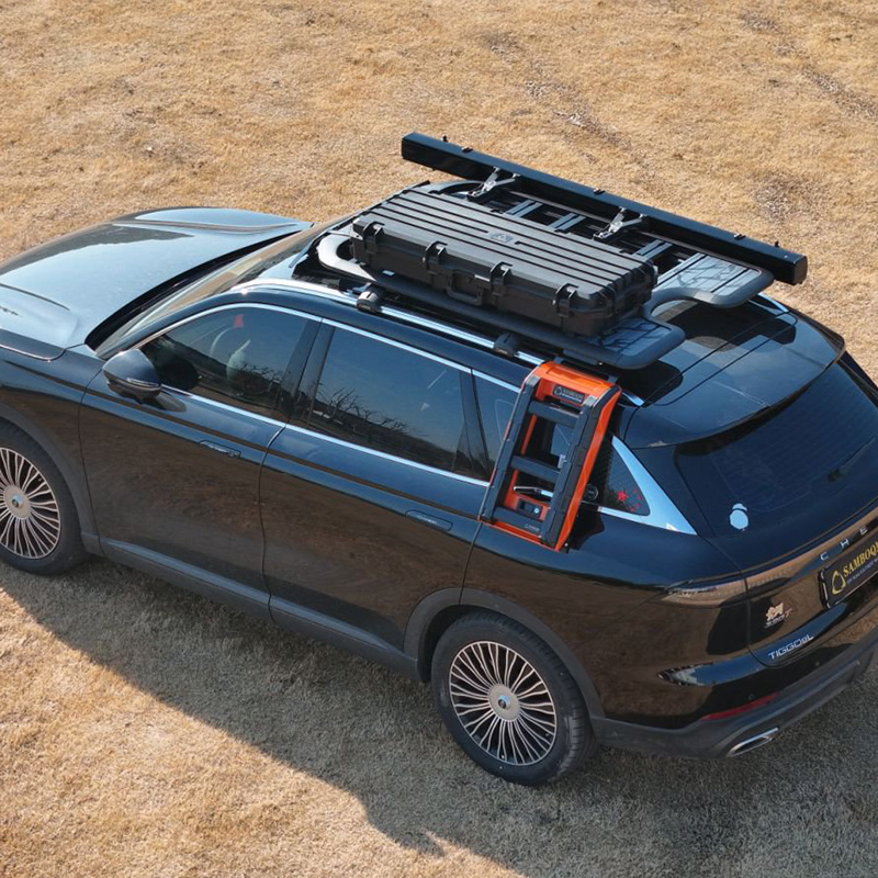 Chery Tiggo 8 Roof Rack Ladder Off-Road Modification Accessories Aluminum Alloy New Roof Platform