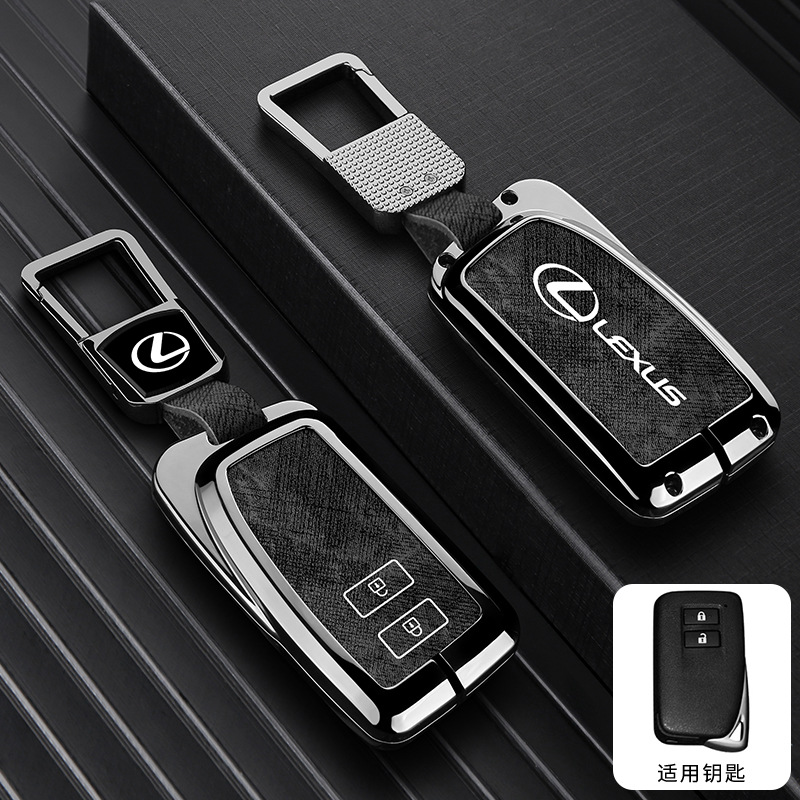 모델 B 2버튼 - 데님 패턴 [건쉘 블랙 가죽] + 사각 버클