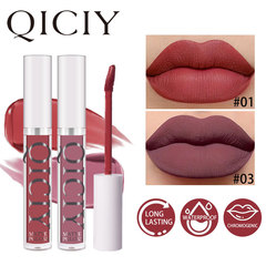 海外爆款QICIY哑光口红套装 雾面锁色持妆Matte Lipstick Set