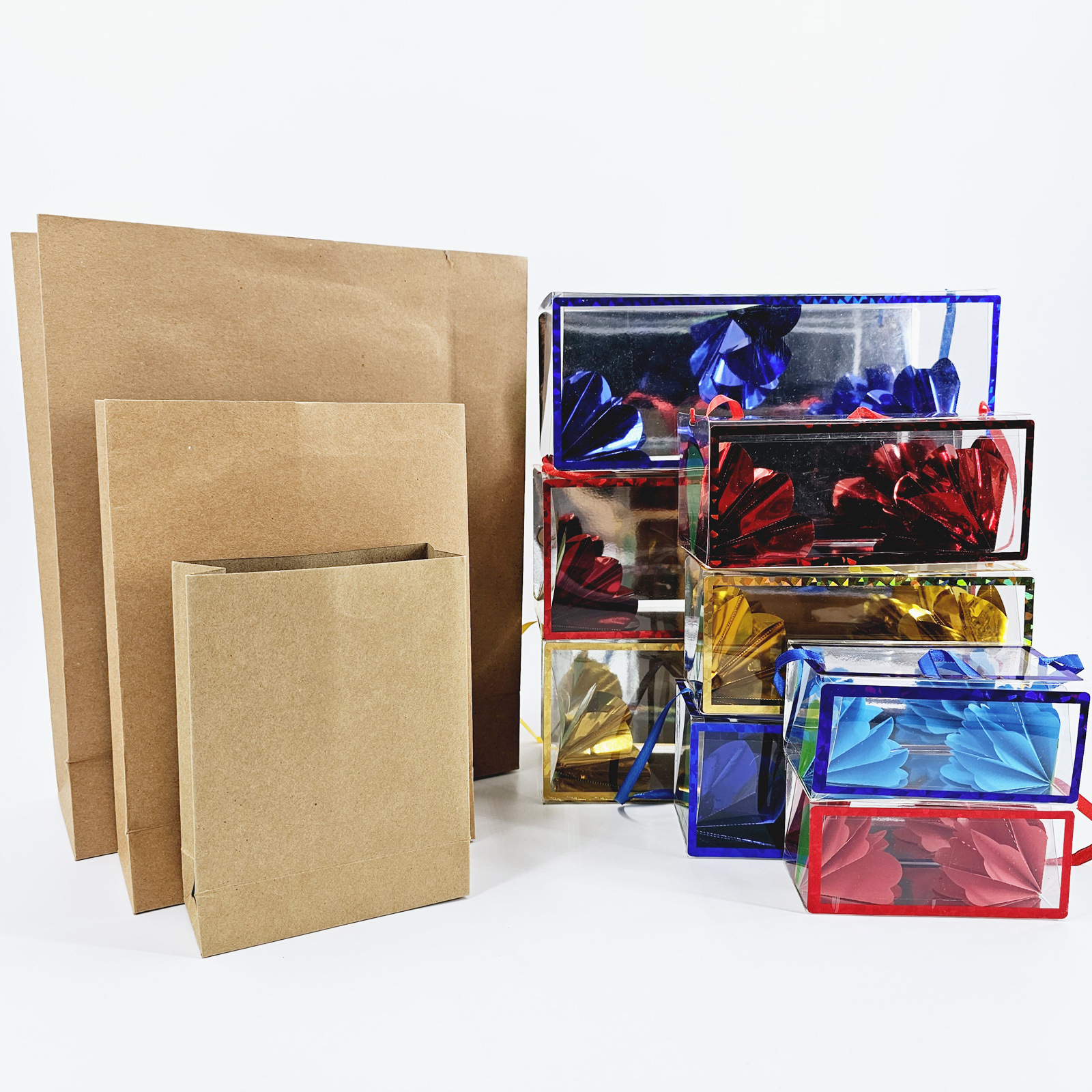 Paper bag flower box empty bag blossoms kingmagic magic brater props…