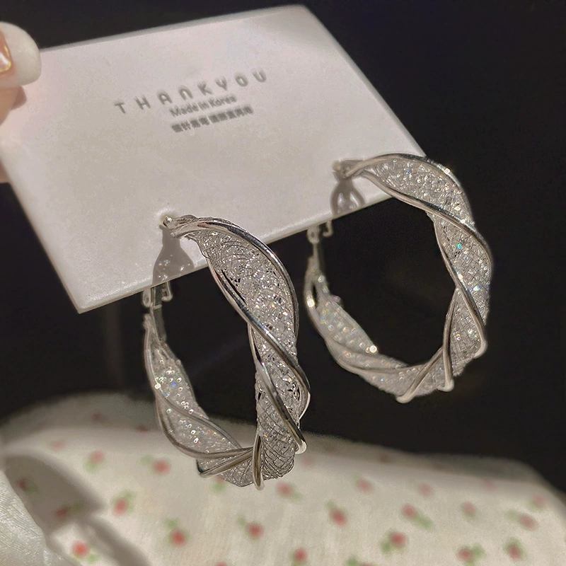 Серьги Huayang с кисточками, корейский стиль, посты из стерлингового серебра 925, элегантный лёгкий дизайн