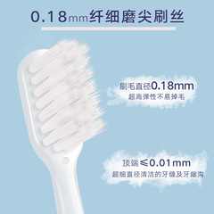 Multiple adult ultra-fine soft bristle gum care individually packaged oral hygiene manual small head toothbrush factory wholesale