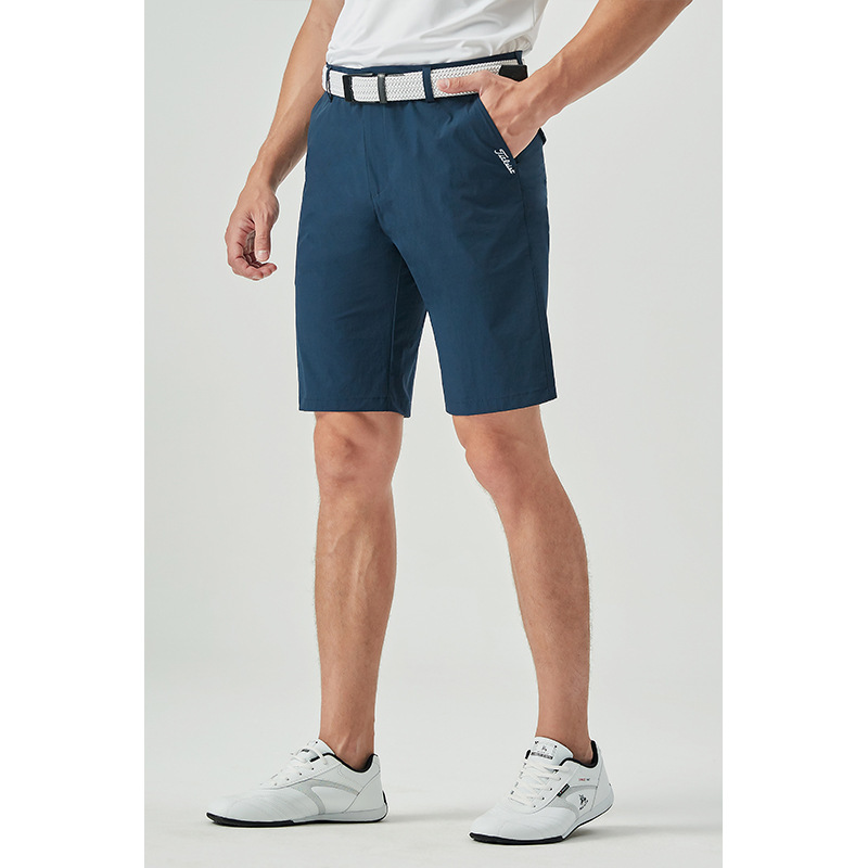 【Cross-Border】T Summer Golf Shorts for Men Woven Stretch Golf Sports Pants # 2201