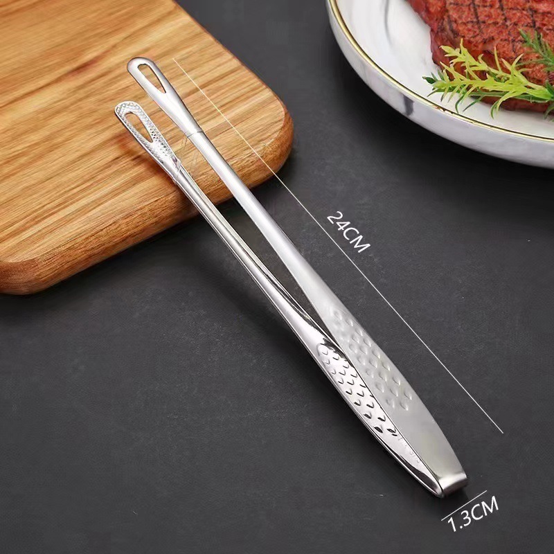 304ステンレス食品バーベキュークリップ家庭用延長焼肉厚いバイキングいちごキッチン韓国式焼肉|undefined