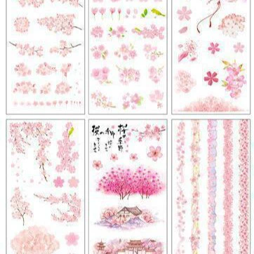Г Genuine fresh cartoon cute sticker, scheduler