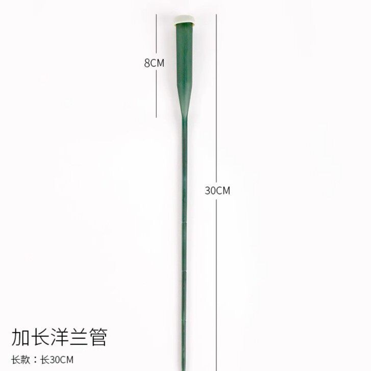 tubo de orquídea alargado con varilla tubo de retención de agua tubo de nutrición de orquídea mariposa preservación de flores materiales de embalaje de flores floristas