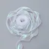 Переливающаяся тюль (переливчатый белый), 4 см × 9 м/рулон