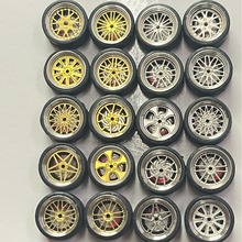 11mm  1/64汽车模型改装合金轮毂初级版固定卡钳版