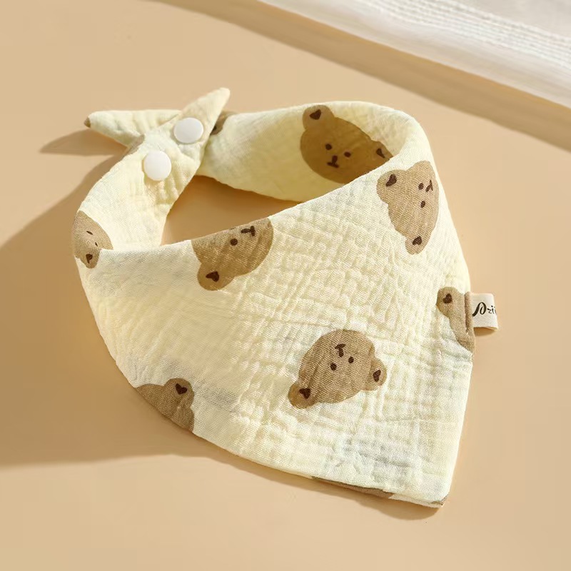 곰 머리 삼각형 스카프