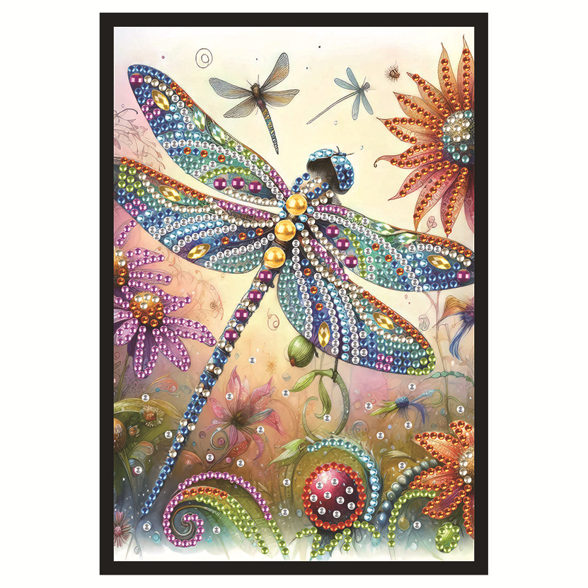 Transfronterizos nuevos dibujos de diamantes DIY hechos a mano unicornio dibujo de diamantes cuaderno dibujo de diamantes llenos de pintura de diamantes