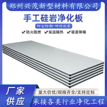 岩棉净化板无尘车间保温板防火板洁净板无尘车间食品厂吊顶隔墙用